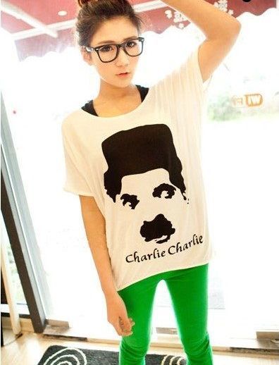 Blusa Charles Chaplin