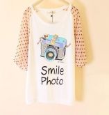 Blusa Smile Photo