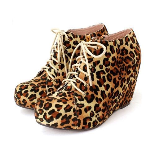 Ankle Boots Leopardo