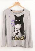 Blusa Garota Gato