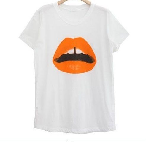 Blusa Beijo Laranja