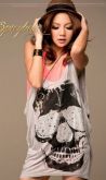 Blusa Punk Skull